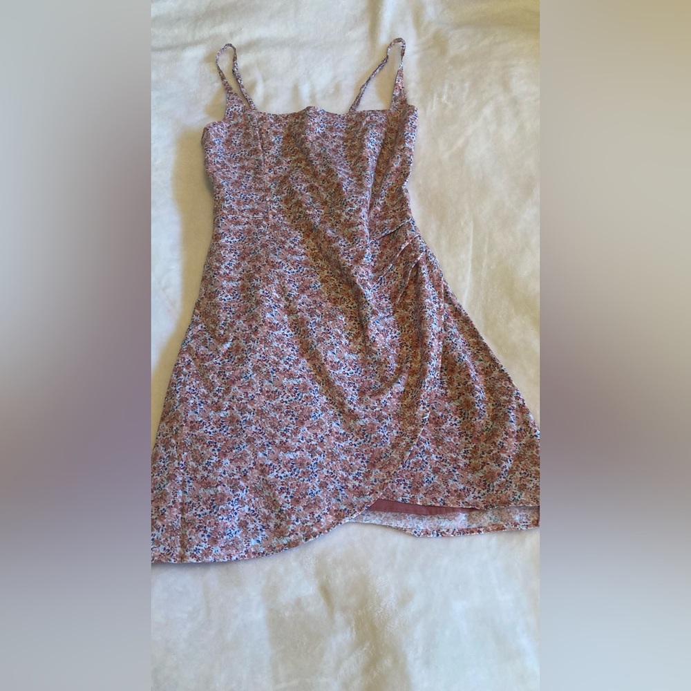 Abercrombie floral mini dress XS
